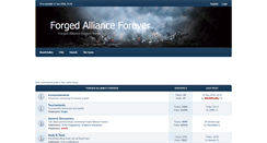 Desktop Screenshot of forums.faforever.com