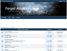 Tablet Screenshot of forums.faforever.com
