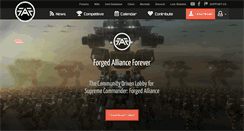 Desktop Screenshot of faforever.com